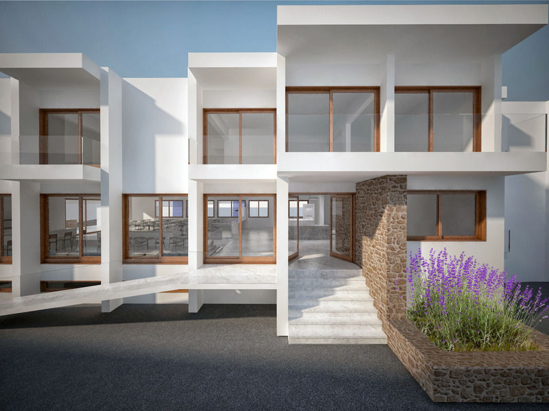 Zephyros Hotel Myrties Exterior photo