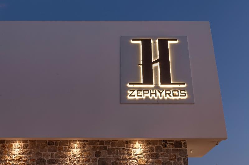 Zephyros Hotel Myrties Exterior photo