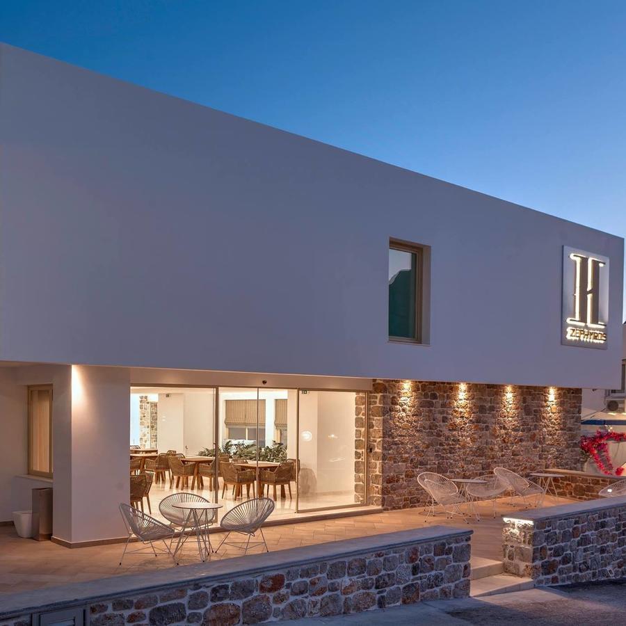 Zephyros Hotel Myrties Exterior photo